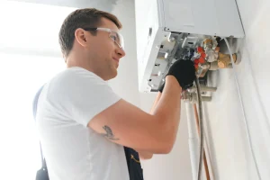 professional boiler service qualified technician